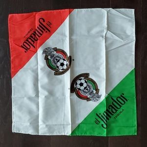 NWOT El Jimador Tequila Mexico Soccer Bandana Scarf